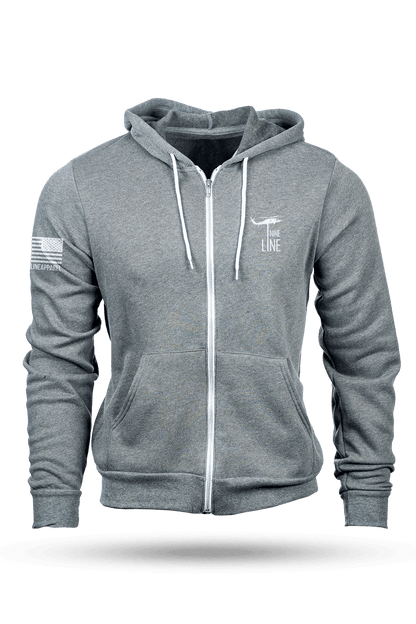 Dropline Logo - Full-Zip Hoodie
